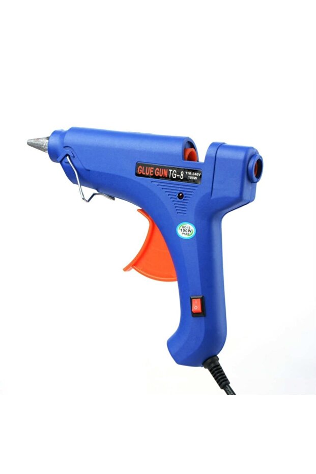 En Büyük Boy Murcel 100 W Sıcak Silikon Tabancası 2 Adet Mum Hediyeli - 1