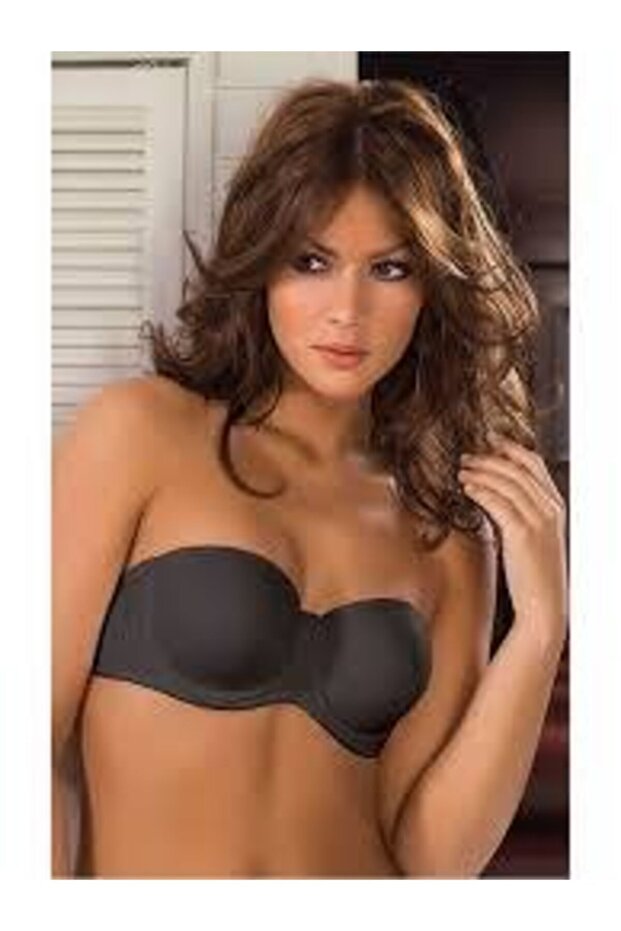 Le Jardin 7035 Empty Unbuttressed Straptez Black