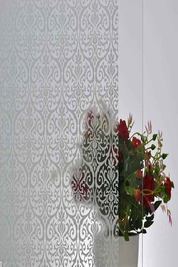 Alkor Damask Transparan Cam Vitray Yapışkanlı Folyo 45cm X 1mt - 2