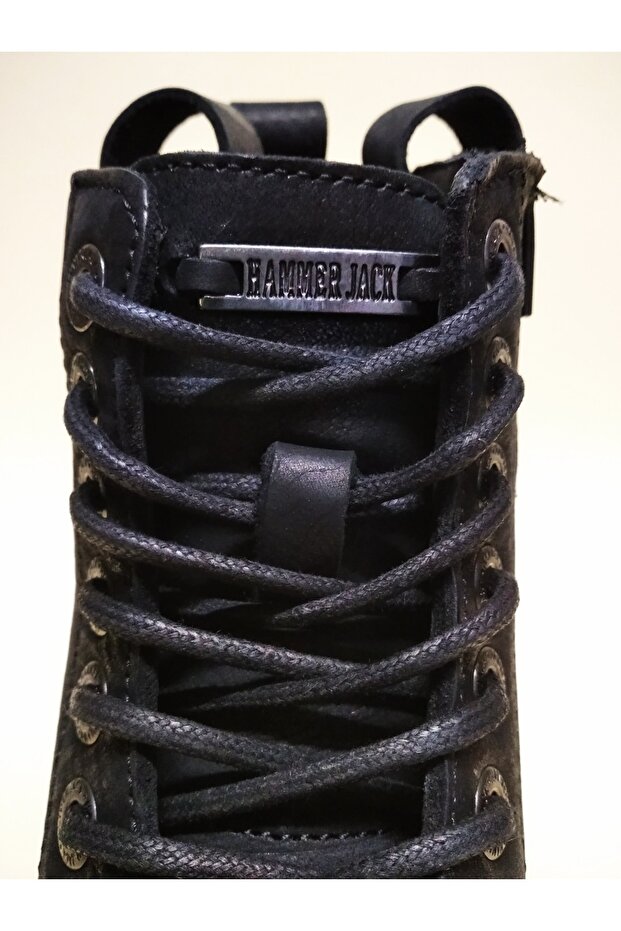 Kadın Siyah Hakiki Deri Bot - 3