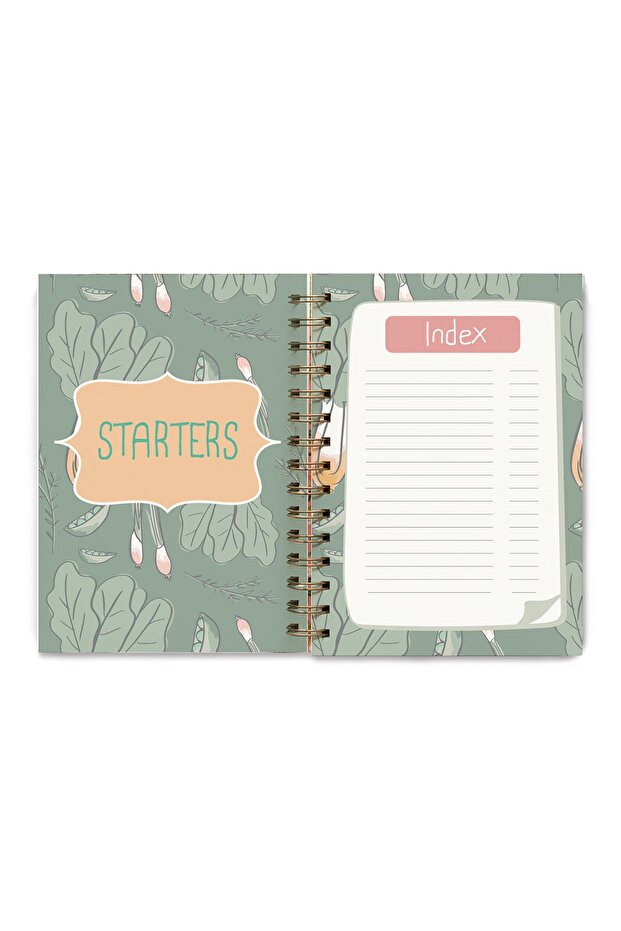 Recipe Notebook Tarif Defteri - 4