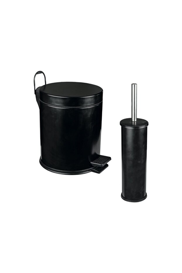 Siyah Banyo Seti 4 Parça - 2