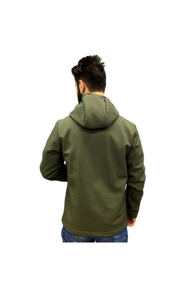 Erkek Haki Softshell Ceket - 3