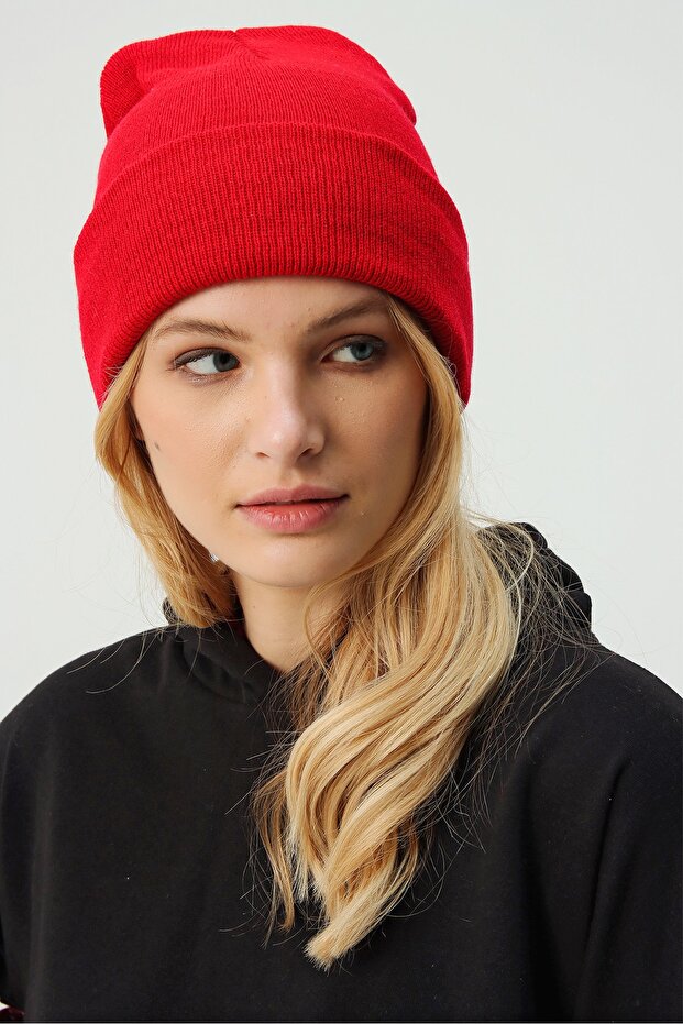 Női piros alap svájcisapka ALC-A2035 - 2