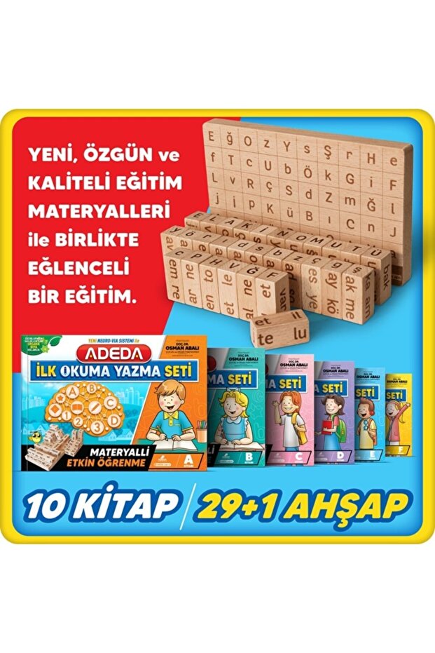 Adeda Ilk Okuma Yazma Seti - 3