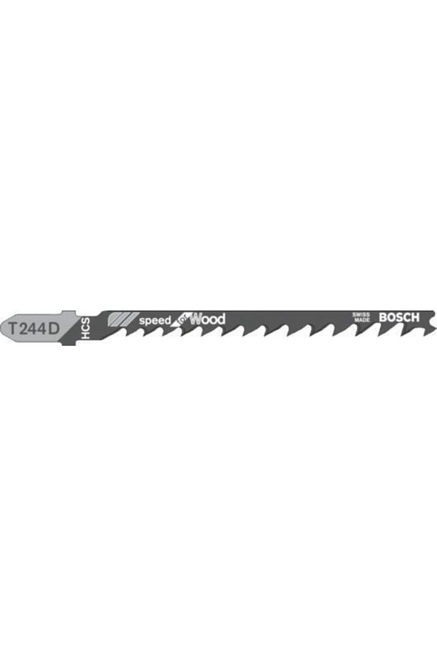 T 244 D Speed For Wood 5'Li Dekupaj Bıçağı - 1