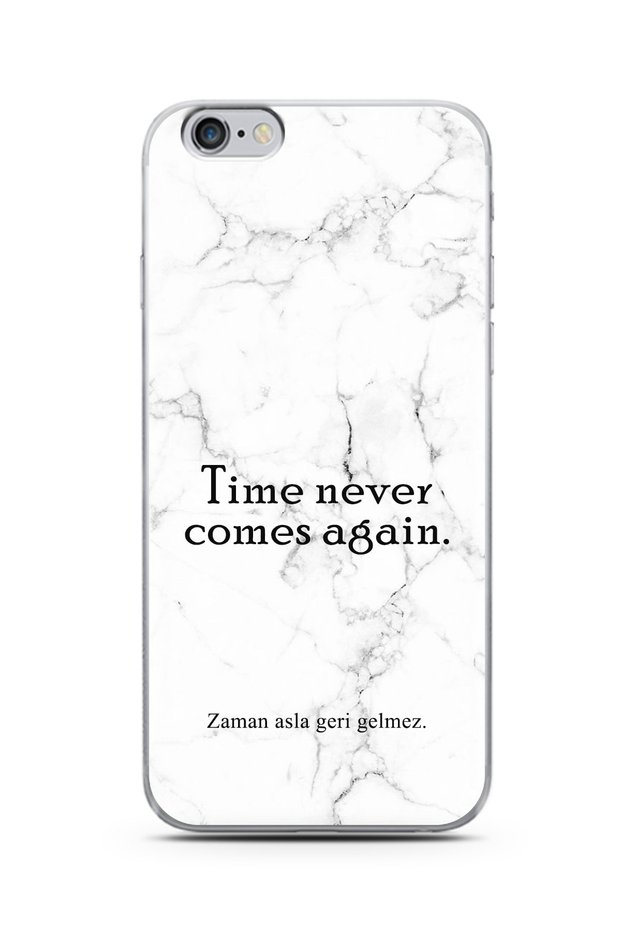 iPhone 6 White Marble Promise Design Phone Case