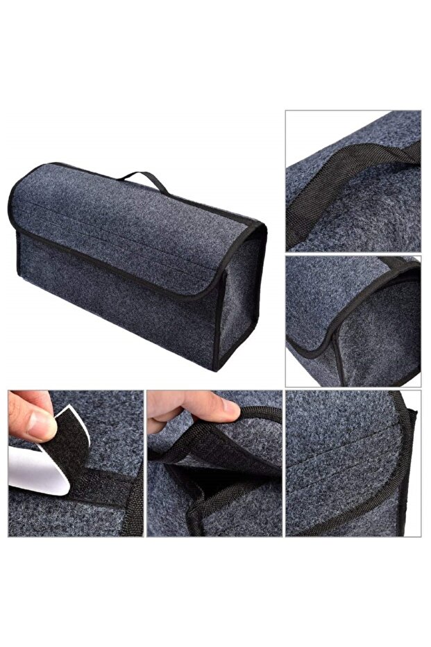 Car Vehicle Luggage Bag Organizer Felt Organizer Bag Hardware Tool Bag Motorcycle Bag