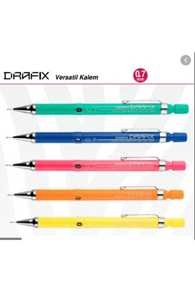 Drafix 0.7 Uçlu Kalem Turuncu - 2