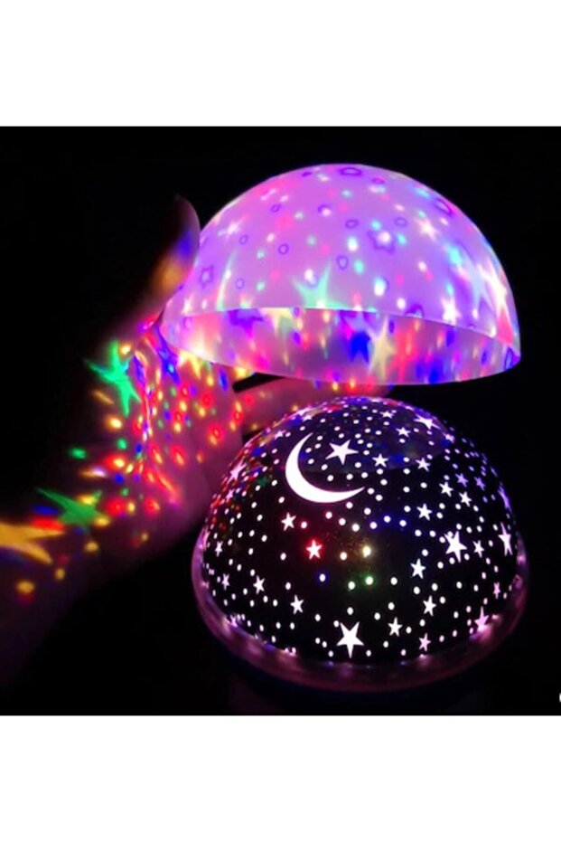 Mor Star Master Projeksiyon Gece Lambası - 1