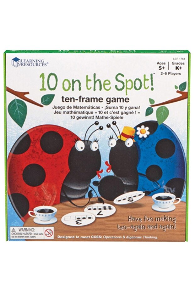 Ladybug Math Frames Game - 1