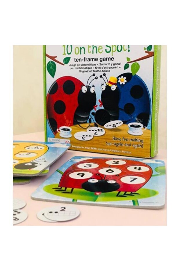 Ladybug Math Frames Game - 5