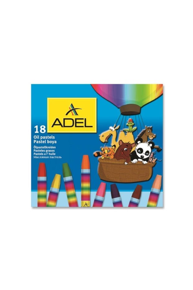 Crayon Cardboard Box 18 Colors