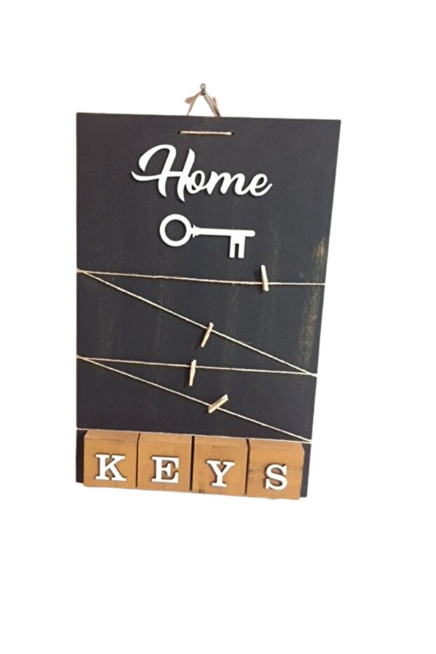 Large Black Keychain - 1