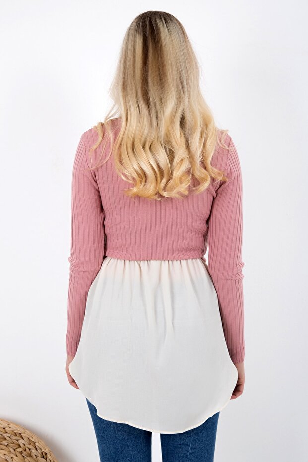 Pes Ipek Krep Etek - 4