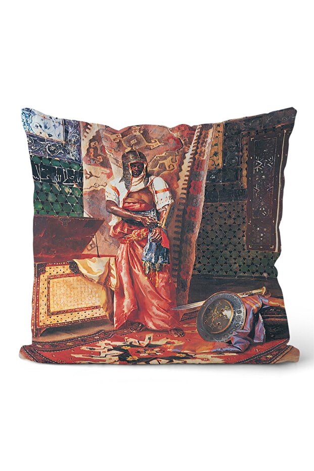 Double Sided Throw Pillow Cover Code: Kir3752 - 1