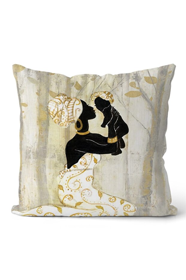 Double Sided Throw Pillow Cover Code: Kir3583 - 1