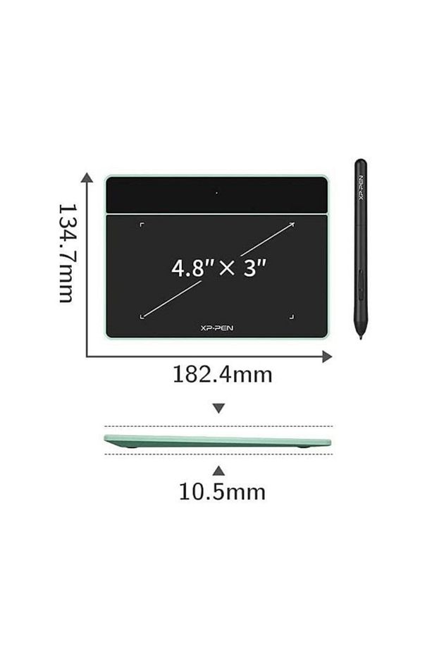 Deco Fun Xs Yeşil Grafik Tablet Android Mac Linux Windows Chrome Os - 3