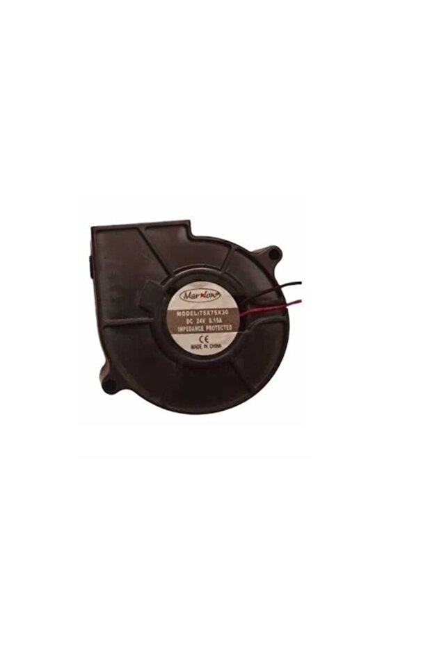 Ic217a 75x75x30 24v DC 2 Pin مروحة الحلزون البلاستيكية