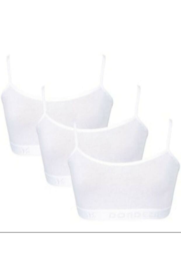 Pack of 4 Children's White Dondeza Training Bra