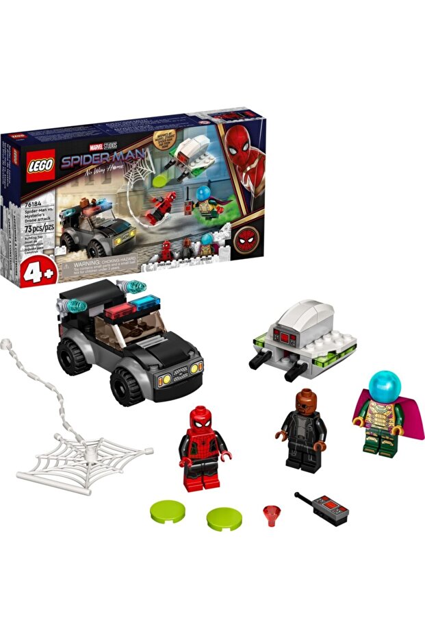 ® Marvel Örümcek Adam Ve Mysterio#nun Dron Saldırısı 76184 4 Yaş Ve Üzeri Çocuklar Için Süper Ka - 2
