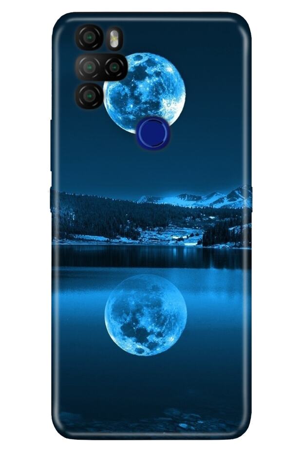 X300 X500 Compatible Case Tioserisi Illustrated Silicone Full Moon Sea