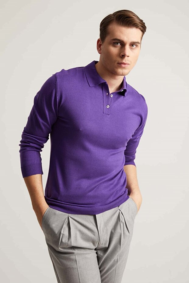 Polo Yaka Triko - Extra Slim Fit - 1