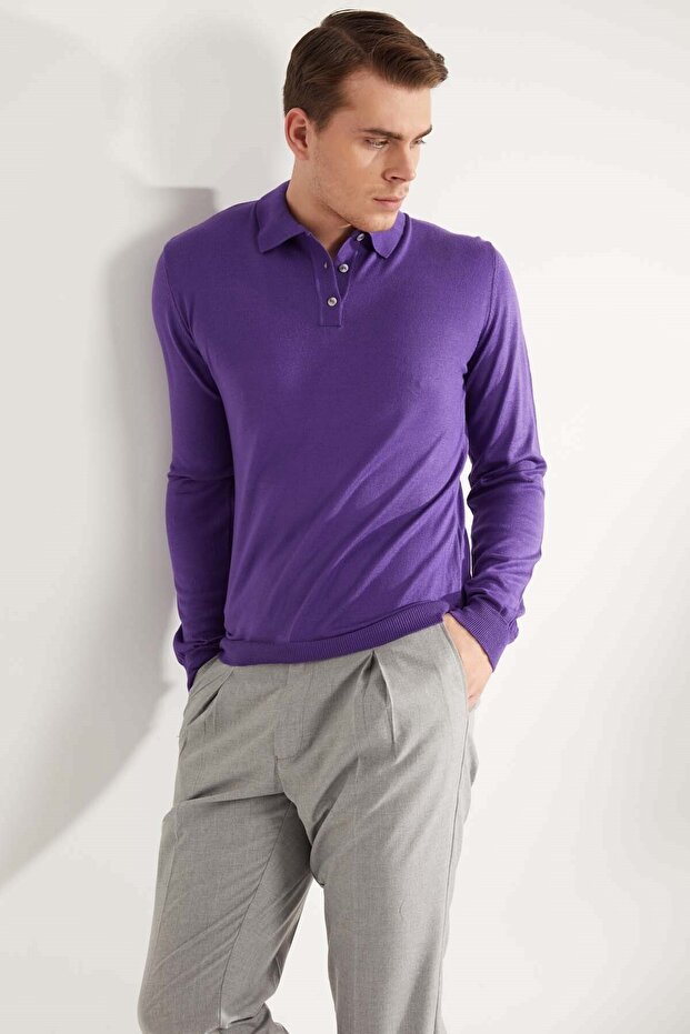 Polo Yaka Triko - Extra Slim Fit - 3