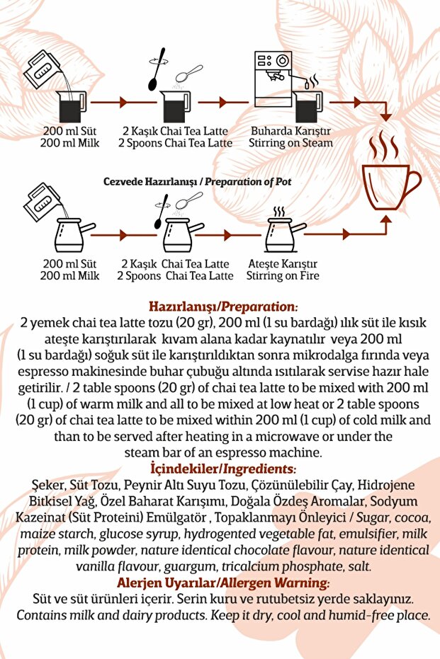Chai Tea Latte 2'li 250g - 7
