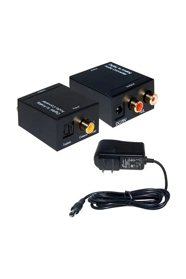 Dijital To Analog Ses Dönüştürücü Converter Optik To Analog Dönüştürücü - 1
