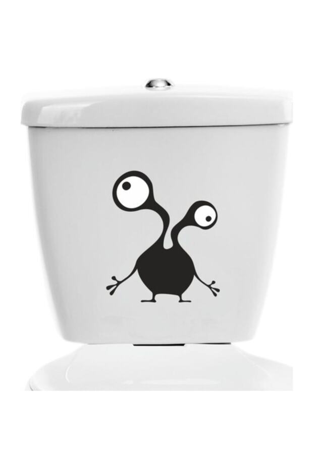 Autocolant Alien pentru WC Model1 - 1