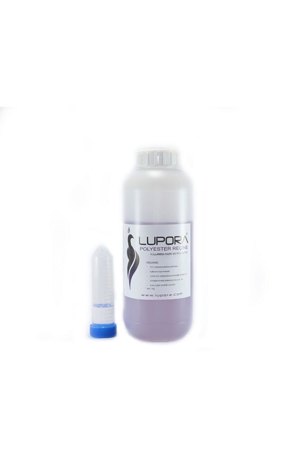 Döküm Tipi Polyester Reçine (şeffaf, 1 Kg) - 1