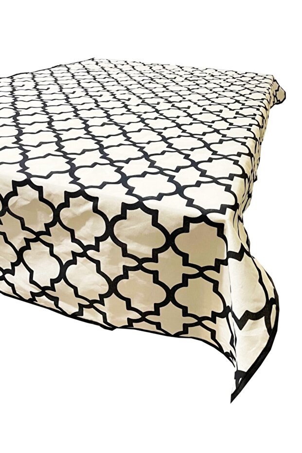 طقم مفرش طاولة Vip قابل للغسل مقاس 120x190 سم
