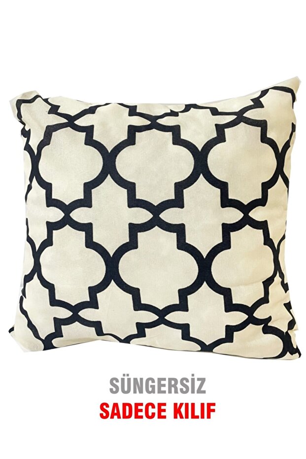 Throw Pillow Case VIP Case 1 Piece - 43x43 Cm (alaçatı)