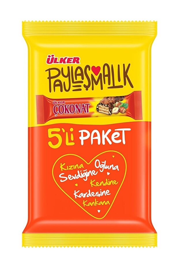 Çokonat Çikolata 5'li - 1