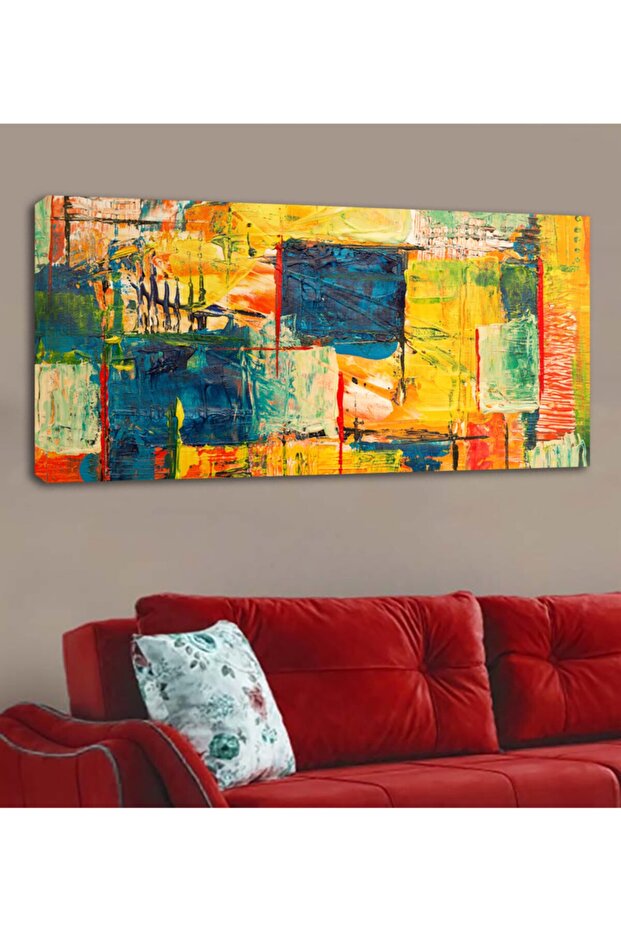 Extra Dev Boyut Lüks Kanvas Tablo - 1