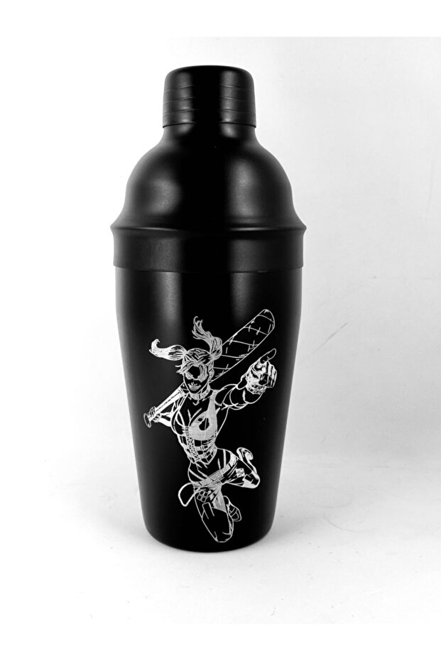 Steel Harley Quinn Tattoo Cocktail Shaker