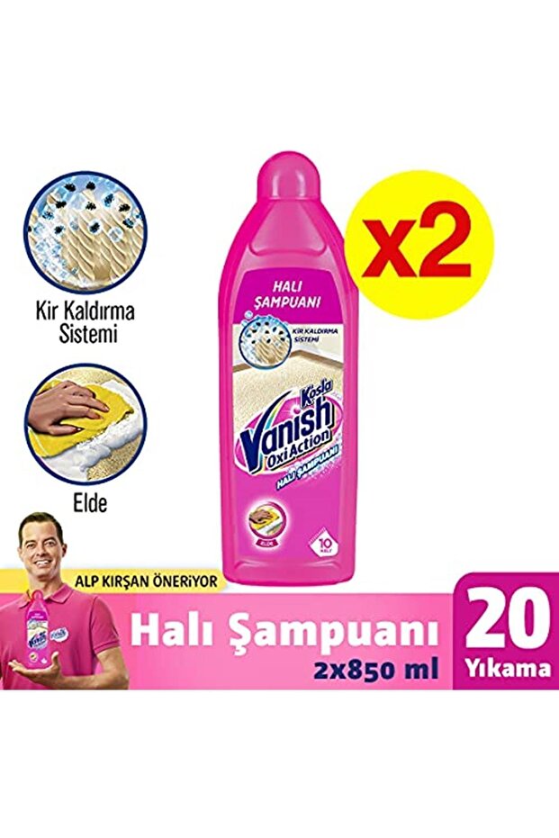 Halı Şampuanı Normal 850 ml x 2 - 2