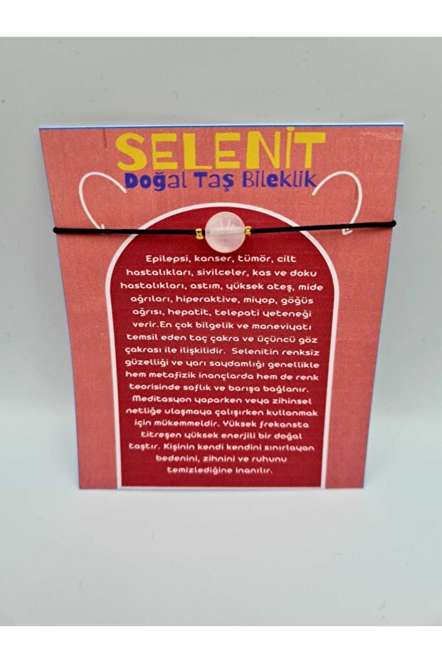 Certified Selenite Natural Stone Bracelet