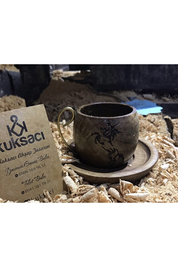 Ahşap Fincan - 5
