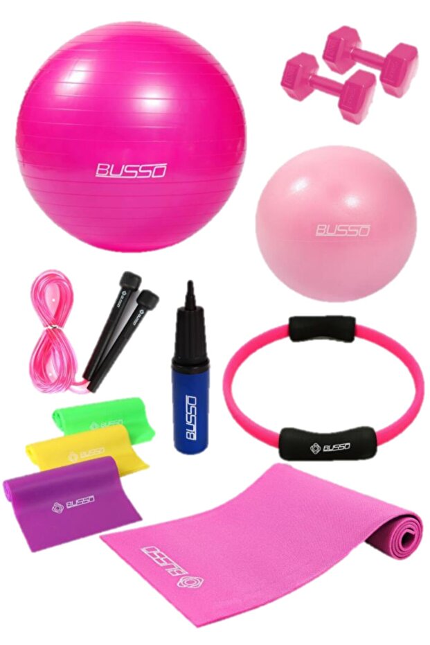 Ultra Pilates Set Pembe - 1
