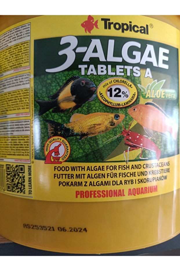 3 Algae Tablets 100 Adet - 1