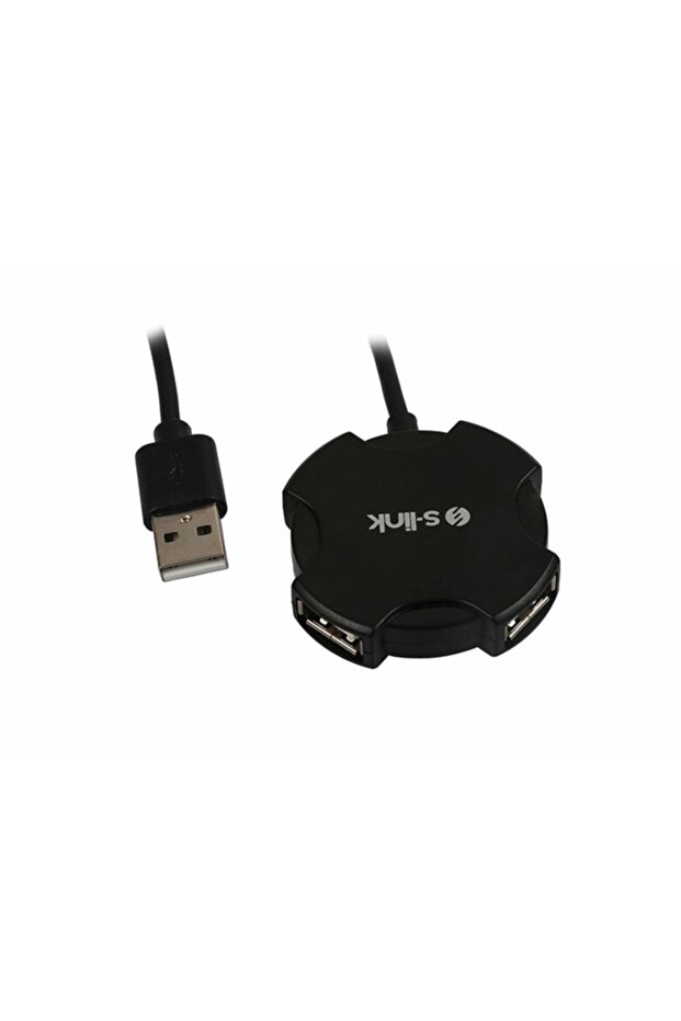 Swapp Sw-u212 4 Port Usb 2.0 Siyah Usb Hub - 1