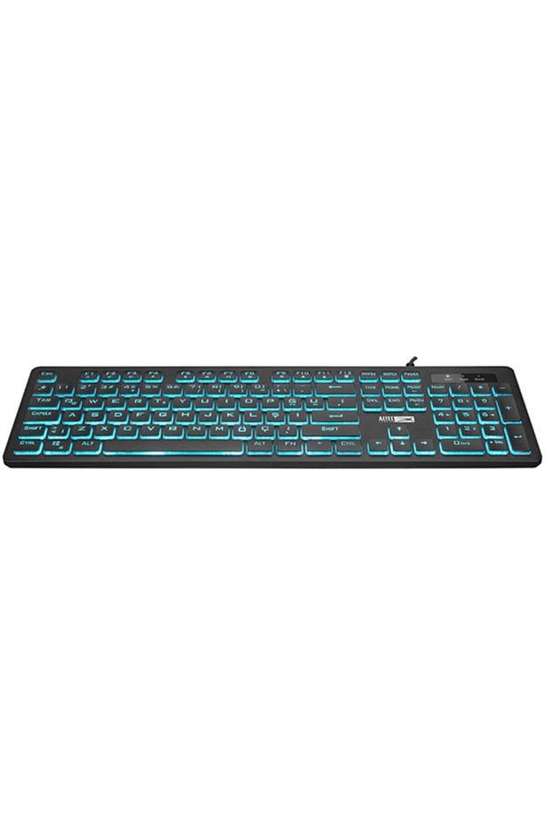 Algc8264 Led Işıklı 3 Renk Gaming Oyuncu Klavye ve Mouse Seti 6400dpi Rgb Mouse - 4