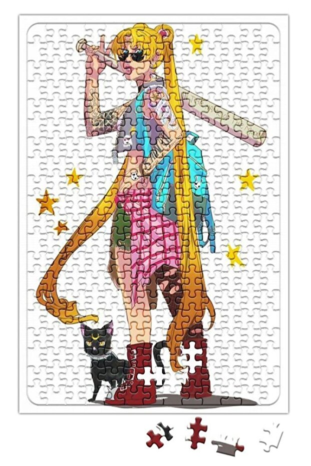 Girl Over Power Puzzle 240 Piece Jigsaw