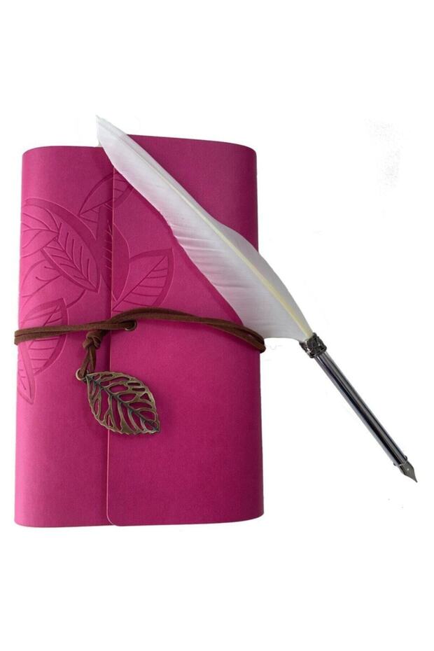 كتاب ذاكرة مغطى بالجلد بني فاتح - 5