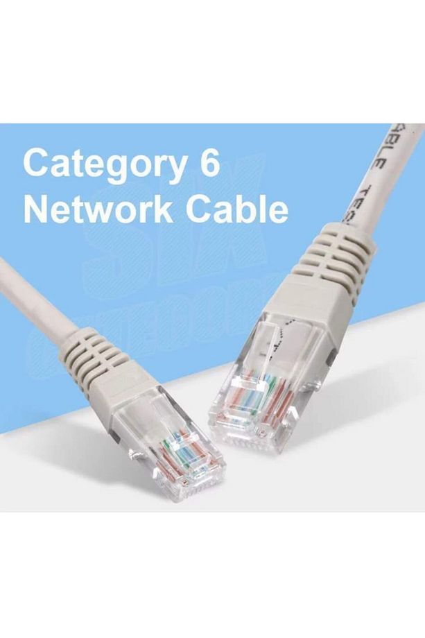 Internet Bilgisayar Ağ Network Modem Kablosu Cat6 10gigabit/250mhz 10 mt - 3