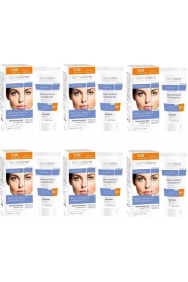 Herbal Facial Blemish Day Cream that Protects Skin Against Blemish Formation, 100g, 6 Packs