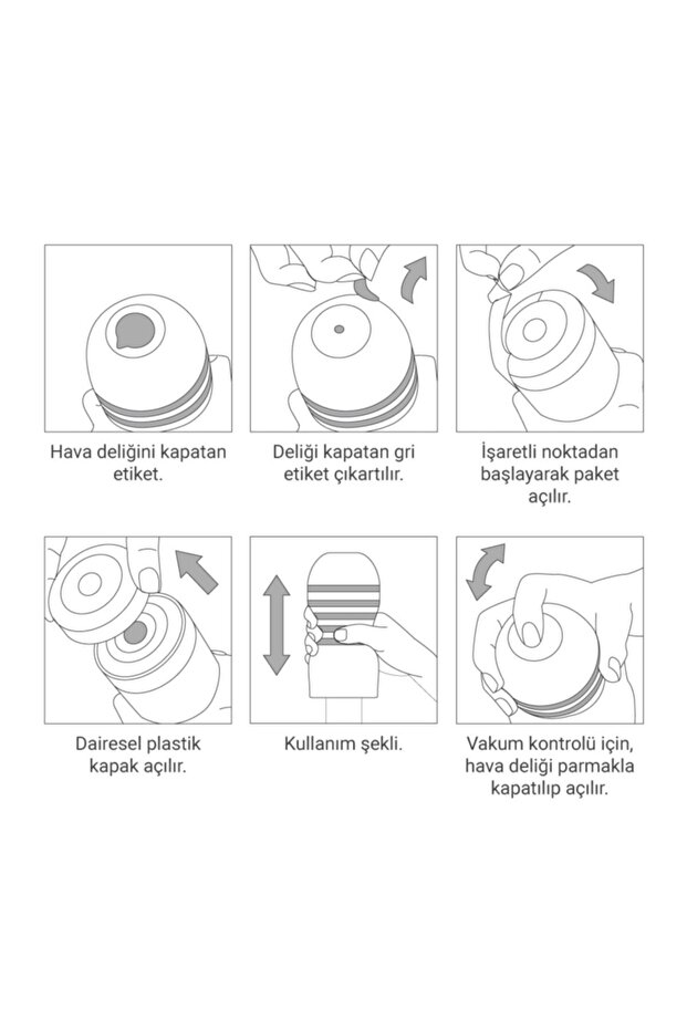 Cup Rolling Head Mastürbatör Toc-203 - 8