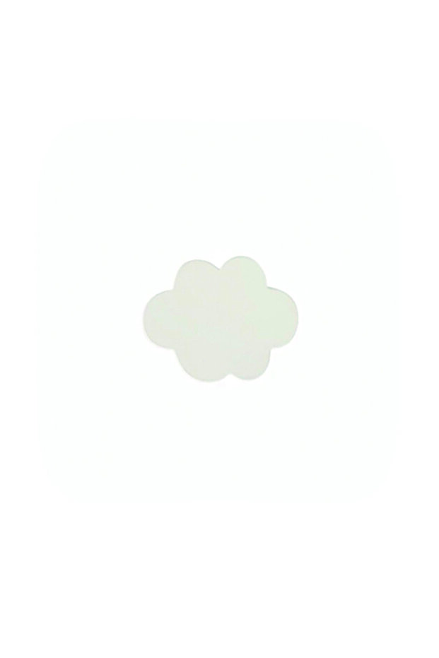 Tiny White Cloud Handle - 4.5 Cm Length 4 Cm Baby Kids Room Handles Cabinet Drawer Furniture Handle